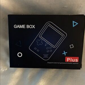 Othr Game Box Plus Handheld Console - Black and Blue